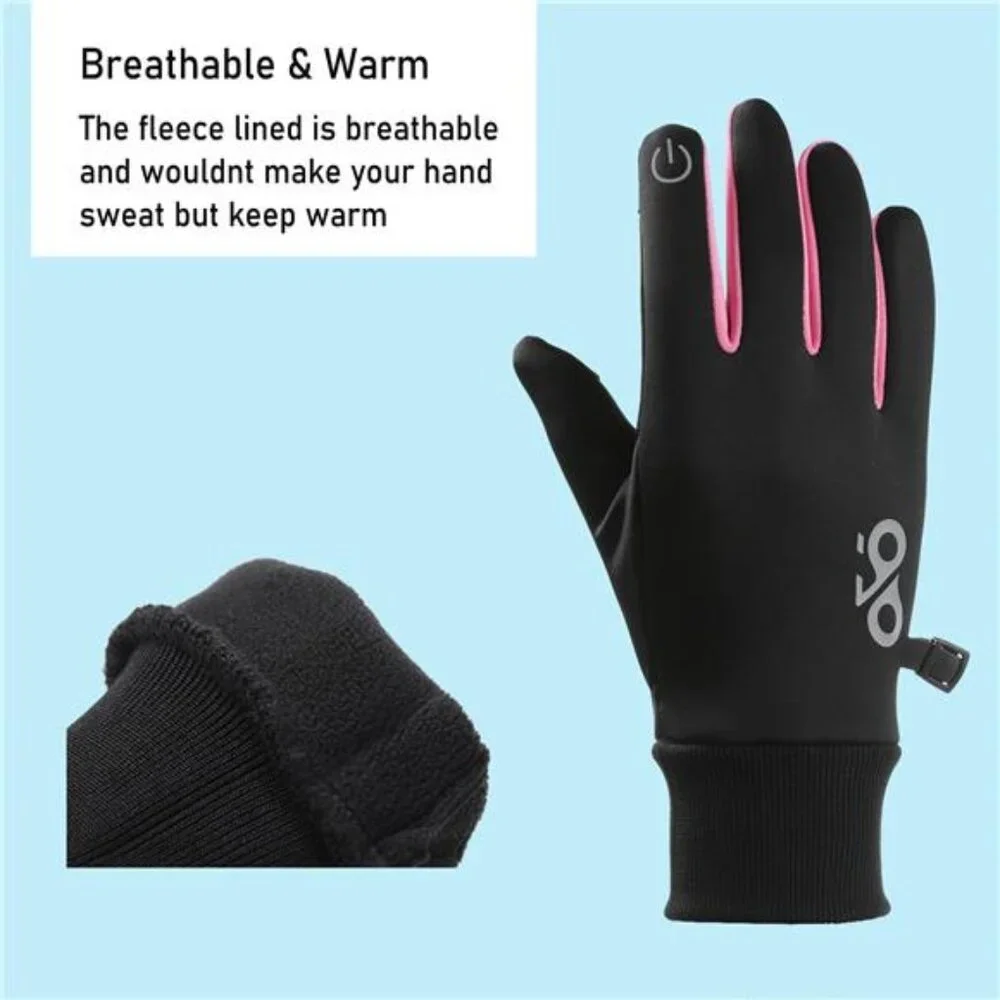 Kids Winter Warm Gloves Touchscreen Thermal Water-Resistant